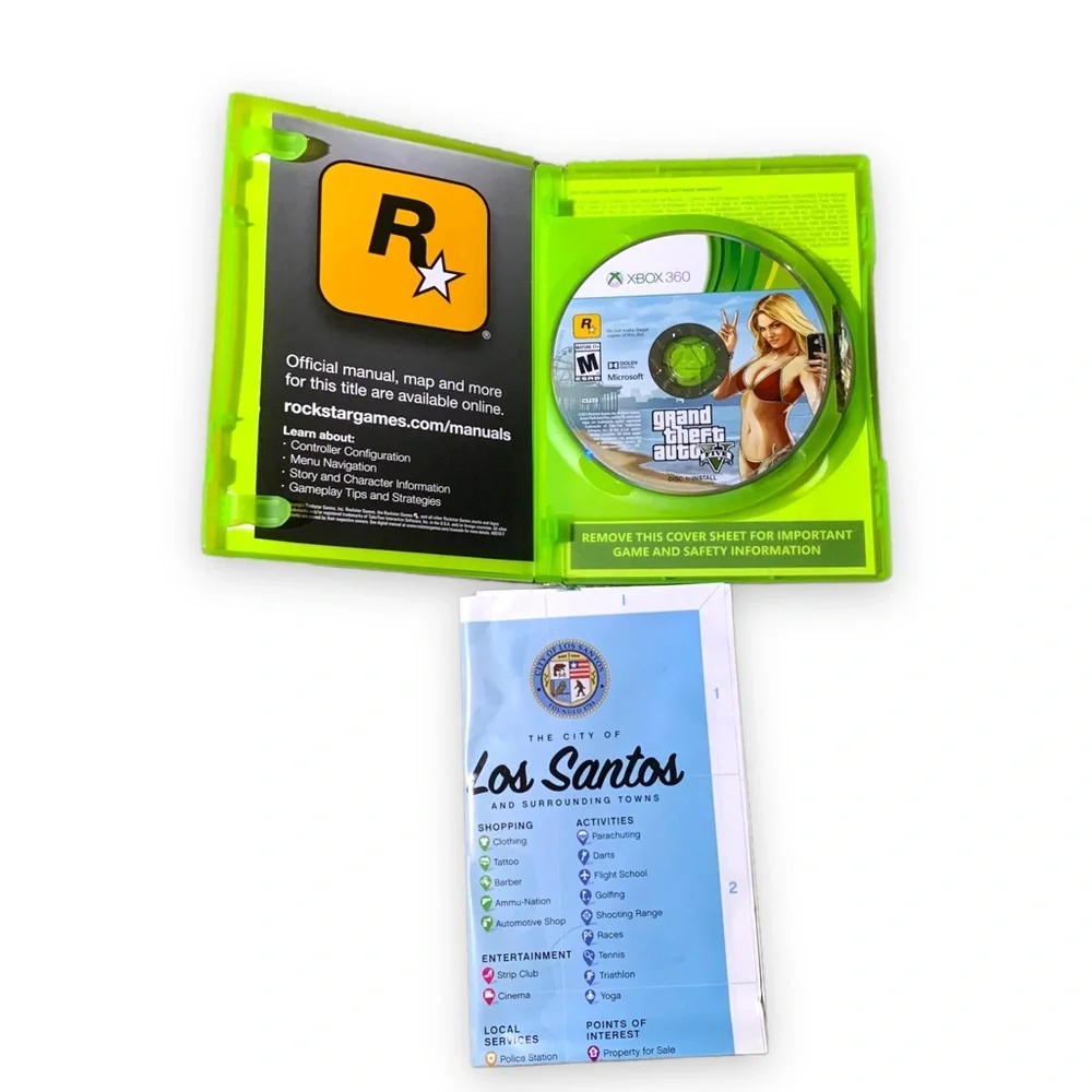 Grand Theft Auto V (Microsoft Xbox 360, 2013)